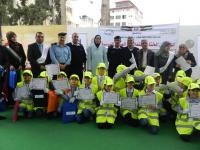 بنك القدس يرعى مهرجان الصحة المدرسية في طولكرم  